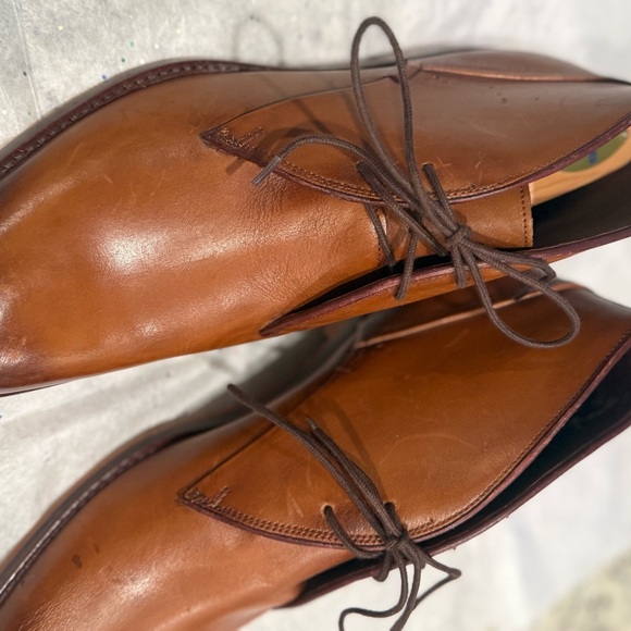 Ted Baker Tan Leather Chukka Boots - Picture 5 of 5